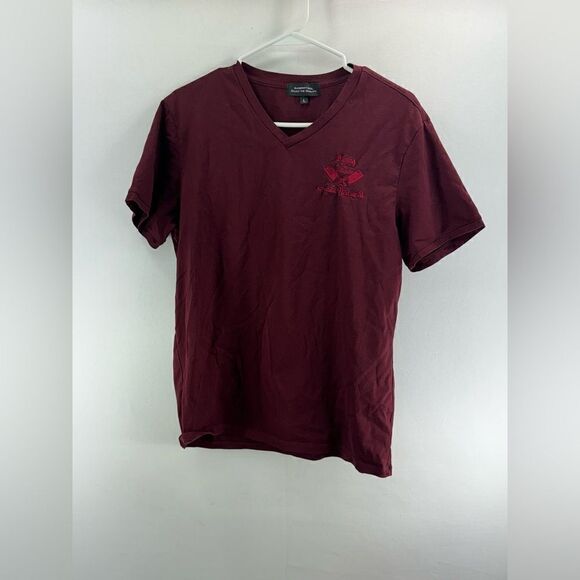 SuperNatural Benny The Butcher V-Neck T-shirt- Dark Wine- Size L - Picture 1 of 5